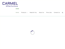 Tablet Screenshot of carmelfurniture.com